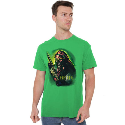 Kelly Green - Side - Farscape Unisex Adult Ka D´Argo Warrior T-Shirt