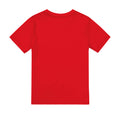 Red - Back - Spider-Man Childrens-Kids Miles Morales Spray T-Shirt
