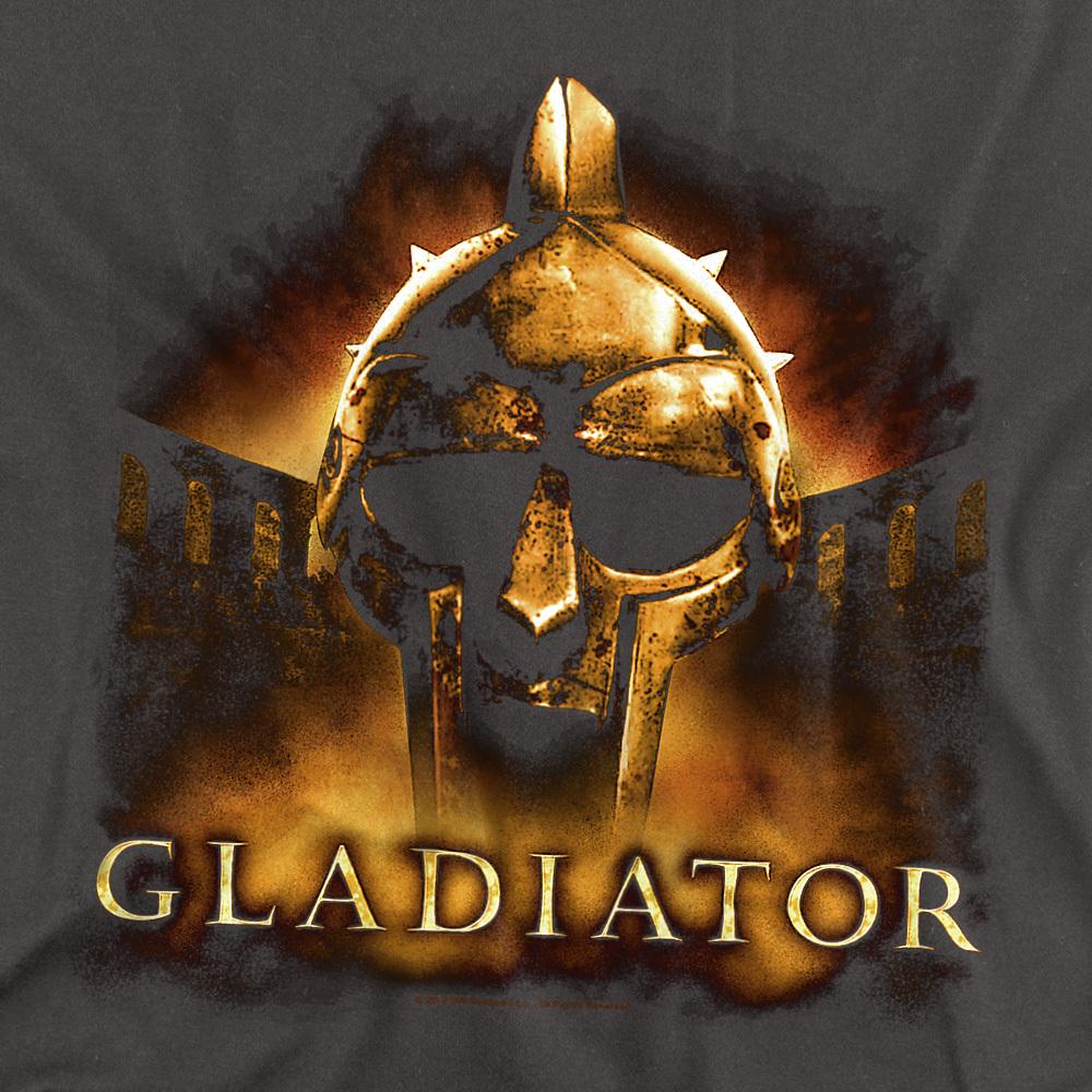 Charcoal - Back - Gladiator Unisex Adult My Name Is T-Shirt