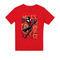Red - Front - Spider-Man Childrens-Kids Miles Morales Spray T-Shirt