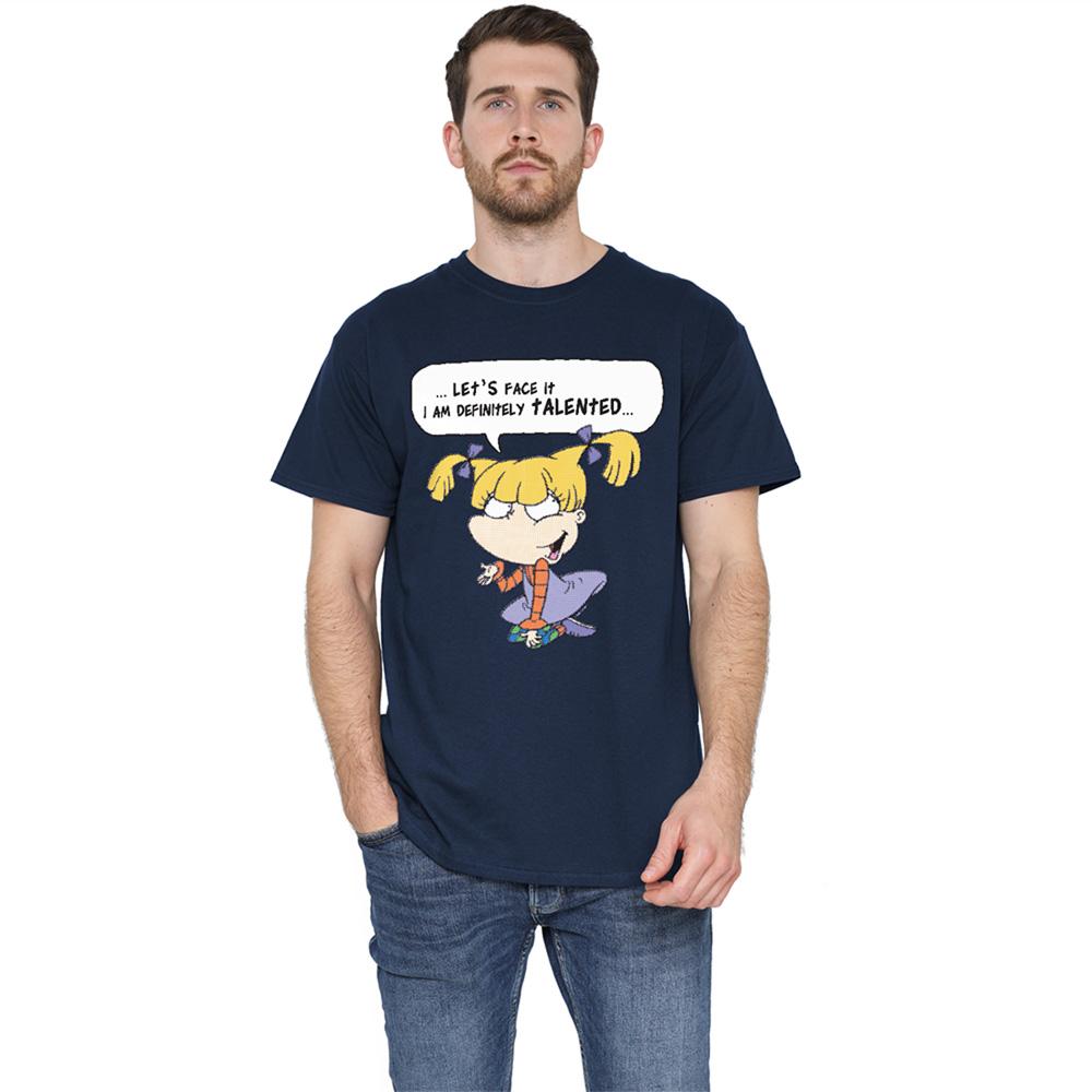 Navy - Lifestyle - Rugrats Unisex Adult I Am Definitely Talented Angelica T-Shirt