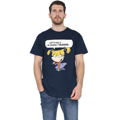 Navy - Lifestyle - Rugrats Unisex Adult I Am Definitely Talented Angelica T-Shirt