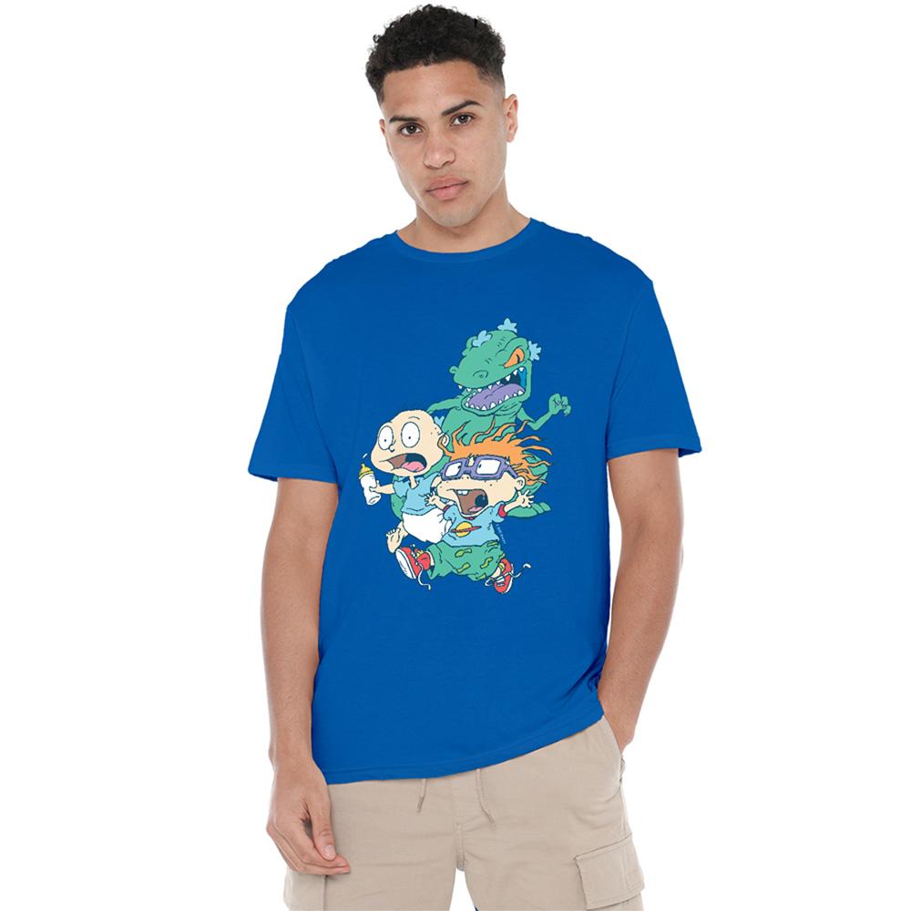 Royal Blue - Lifestyle - Rugrats Unisex Adult Tommy & Chucky T-Shirt