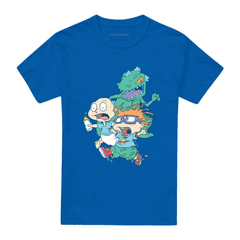 Royal Blue - Front - Rugrats Unisex Adult Tommy & Chucky T-Shirt