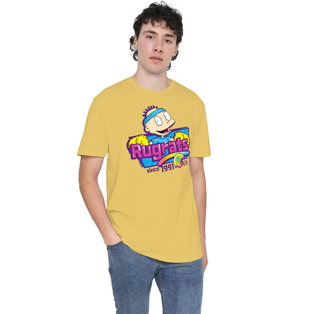 Banana Yellow - Lifestyle - Rugrats Unisex Adult Tommy Cheerleader T-Shirt