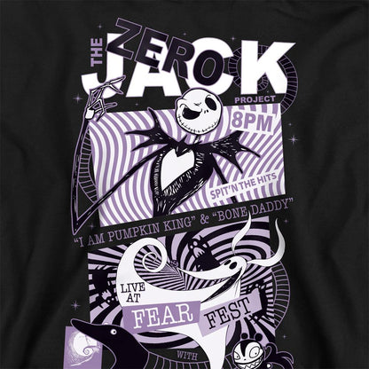 Black - Side - The Nightmare Before Christmas Unisex Adult Pumpkin King Fear Fest Sweatshirt
