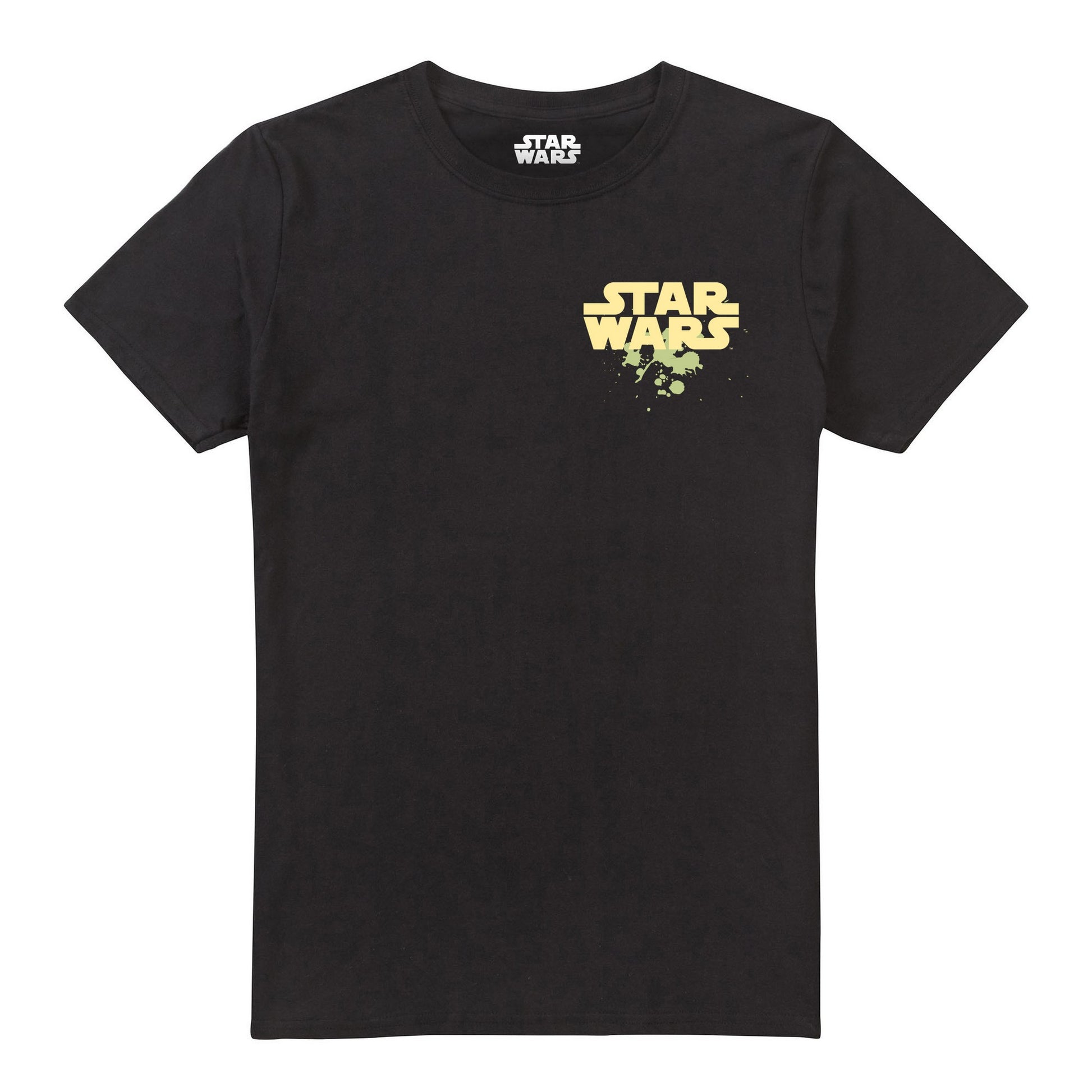 Black - Front - Star Wars Mens Streetwise Yoda T-Shirt