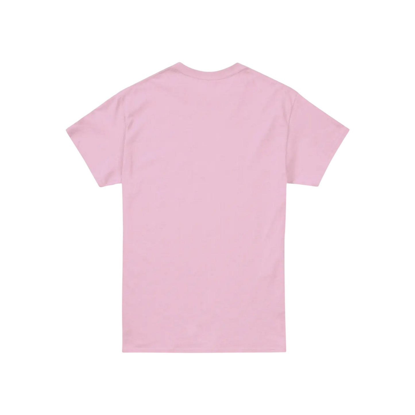 Pink - Back - Garfield Unisex Adult In The Garden T-Shirt