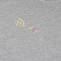 Sports Grey - Side - Disney Girls Rainbow Logo Marl T-Shirt