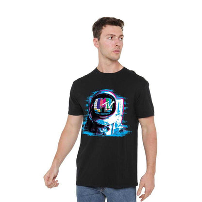 Black - Lifestyle - MTV Unisex Adult Space Man T-Shirt