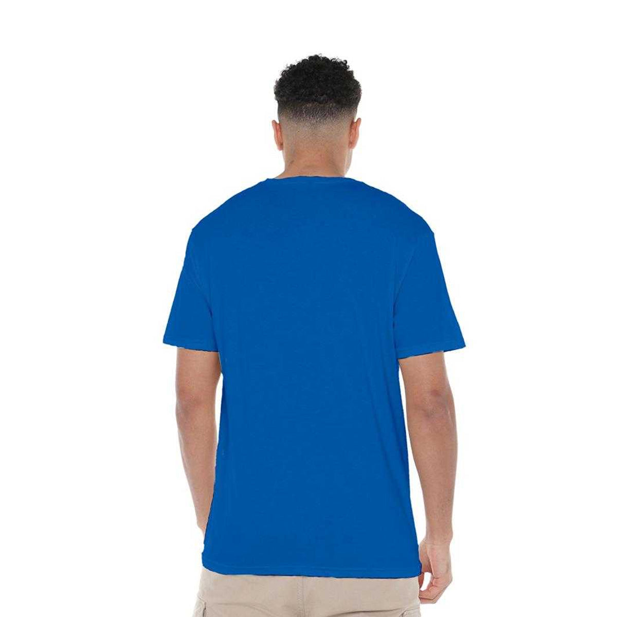 Royal Blue - Pack Shot - MTV Unisex Adult Neon Logo T-Shirt