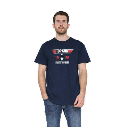 Navy - Lifestyle - Top Gun Unisex Adult Fightertown 1986 T-Shirt
