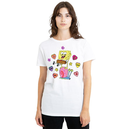 White - Lifestyle - Paw Patrol Womens-Ladies Valentine´S Candy Hearts Gary T-Shirt
