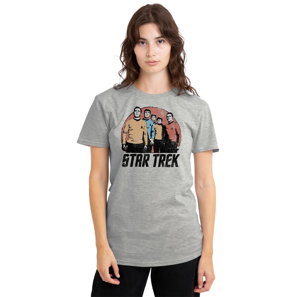 Athletic Heather - Lifestyle - Star Trek Womens-Ladies Landing Party T-Shirt