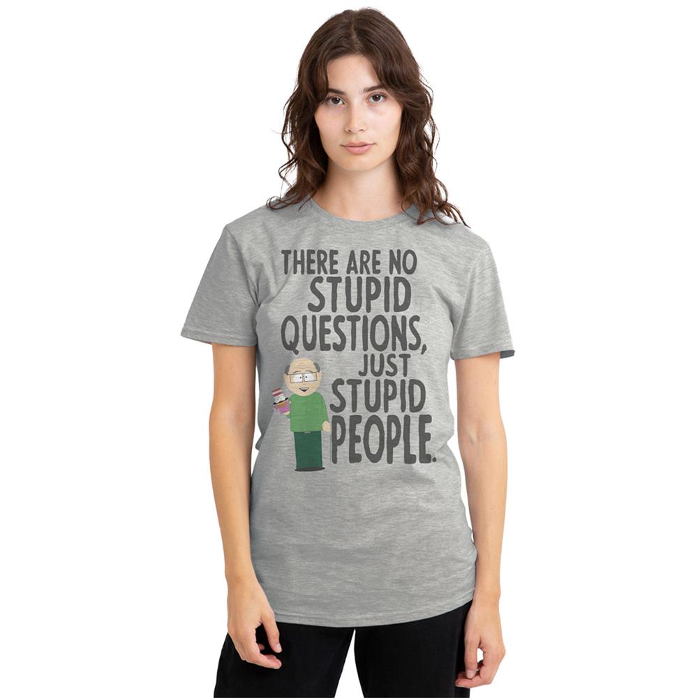 Athletic Heather - Lifestyle - South Park Womens-Ladies Mr Garrison Heathered T-Shirt