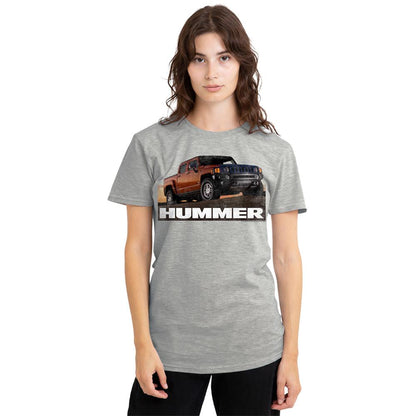 Athletic Heather - Lifestyle - Hummer Womens-Ladies H3 Ad T-Shirt