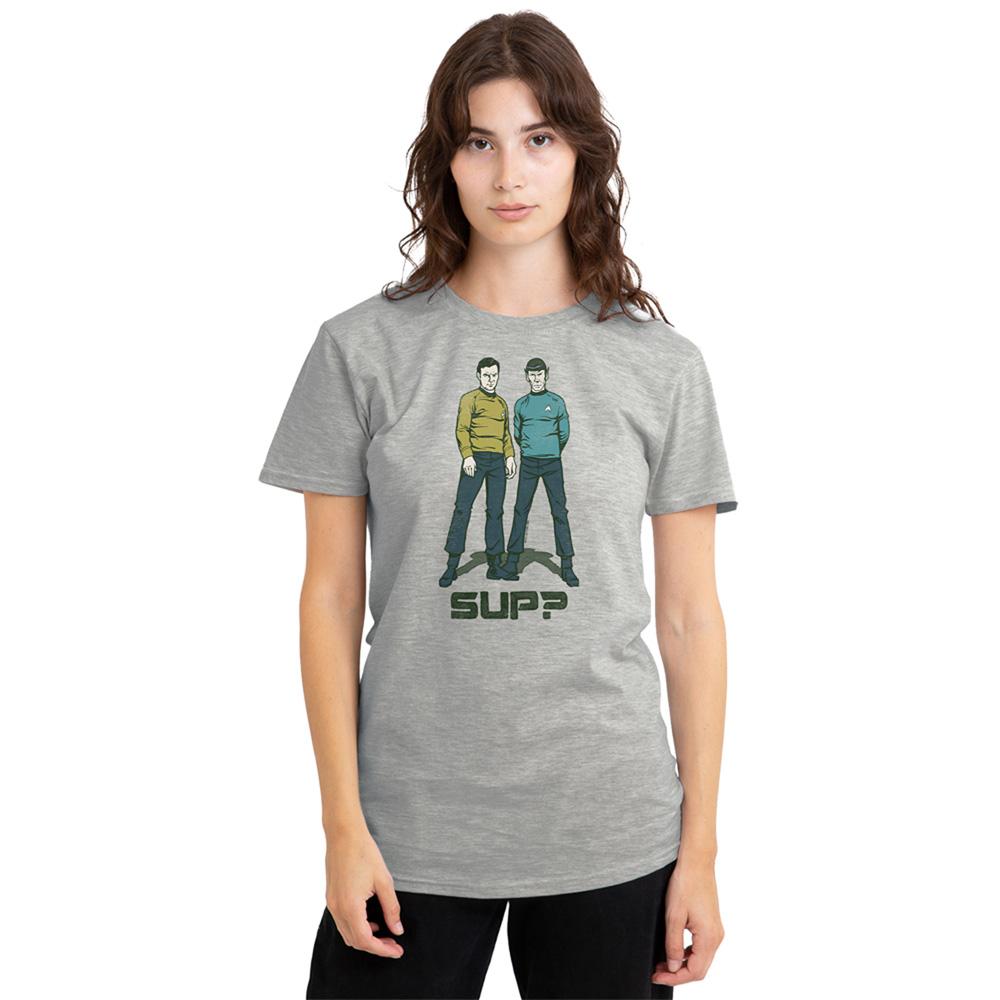 Athletic Heather - Lifestyle - Star Trek Womens-Ladies Sup T-Shirt