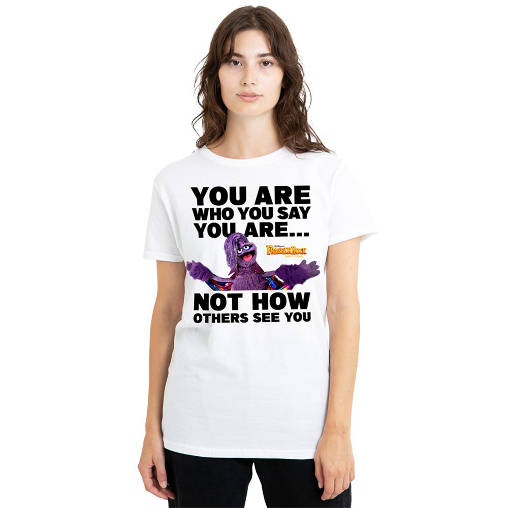 White - Lifestyle - Fraggle Rock Womens-Ladies Great Glitterini Pride You Are T-Shirt