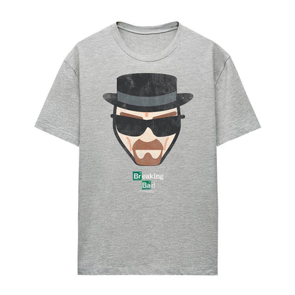 Athletic - Front - Breaking Bad Womens-Ladies Heisenberg Face T-Shirt