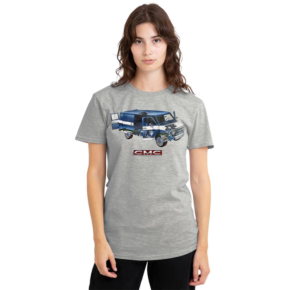 Athletic - Lifestyle - GMC Womens-Ladies Van T-Shirt