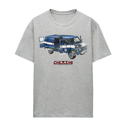 Athletic - Front - GMC Womens-Ladies Van T-Shirt