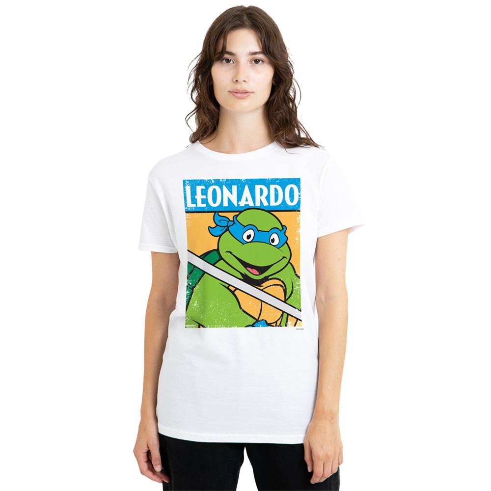 Athletic - Lifestyle - Teenage Mutant Ninja Turtles Womens-Ladies Leonardo T-Shirt