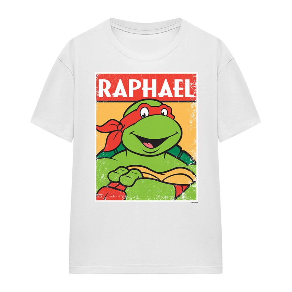 Athletic - Front - Teenage Mutant Ninja Turtles Womens-Ladies Raphael T-Shirt