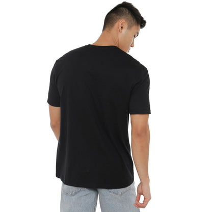 Black - Lifestyle - Star Wars: The Mandalorian Mens Landscape Logo T-Shirt