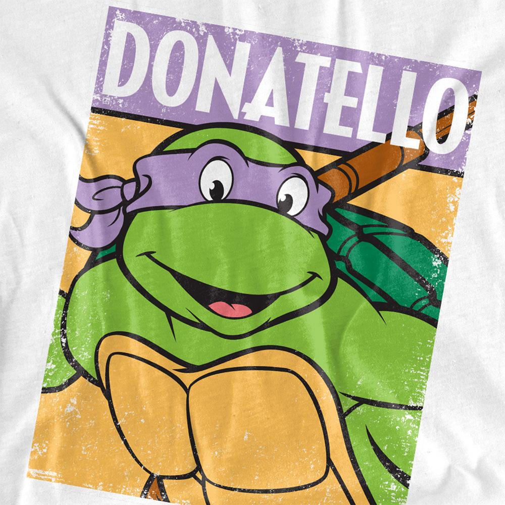 Athletic - Side - Teenage Mutant Ninja Turtles Womens-Ladies Donnie T-Shirt