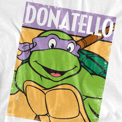 Athletic - Side - Teenage Mutant Ninja Turtles Womens-Ladies Donnie T-Shirt