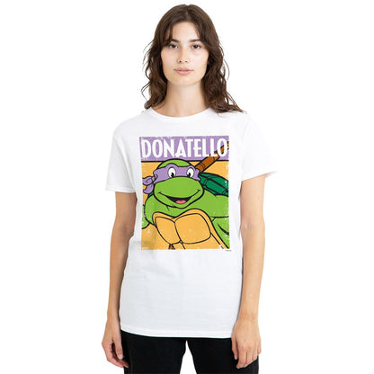 Athletic - Lifestyle - Teenage Mutant Ninja Turtles Womens-Ladies Donnie T-Shirt