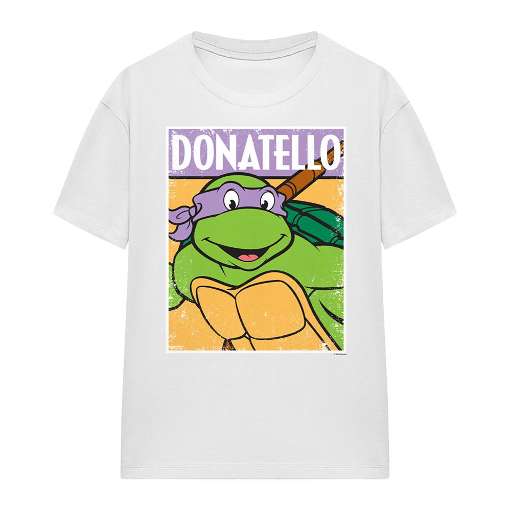 Athletic - Front - Teenage Mutant Ninja Turtles Womens-Ladies Donnie T-Shirt