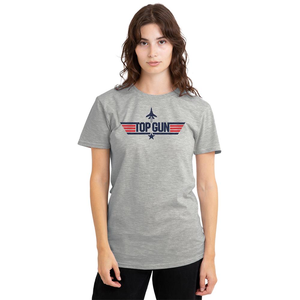 Athletic Heather - Lifestyle - Top Gun Womens-Ladies Logo T-Shirt