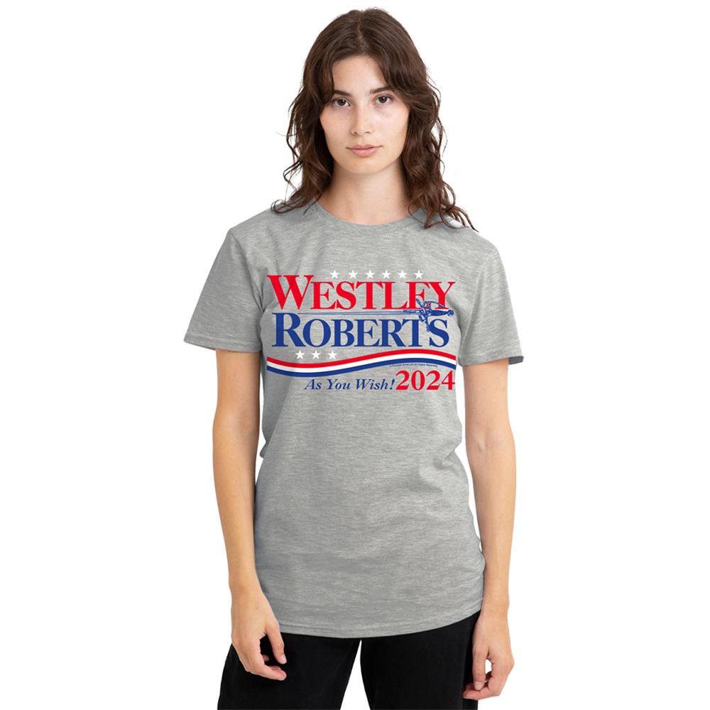 Athletic - Lifestyle - The Princess Bride Womens-Ladies Westley Roberts As You Wish 2024 T-Shirt