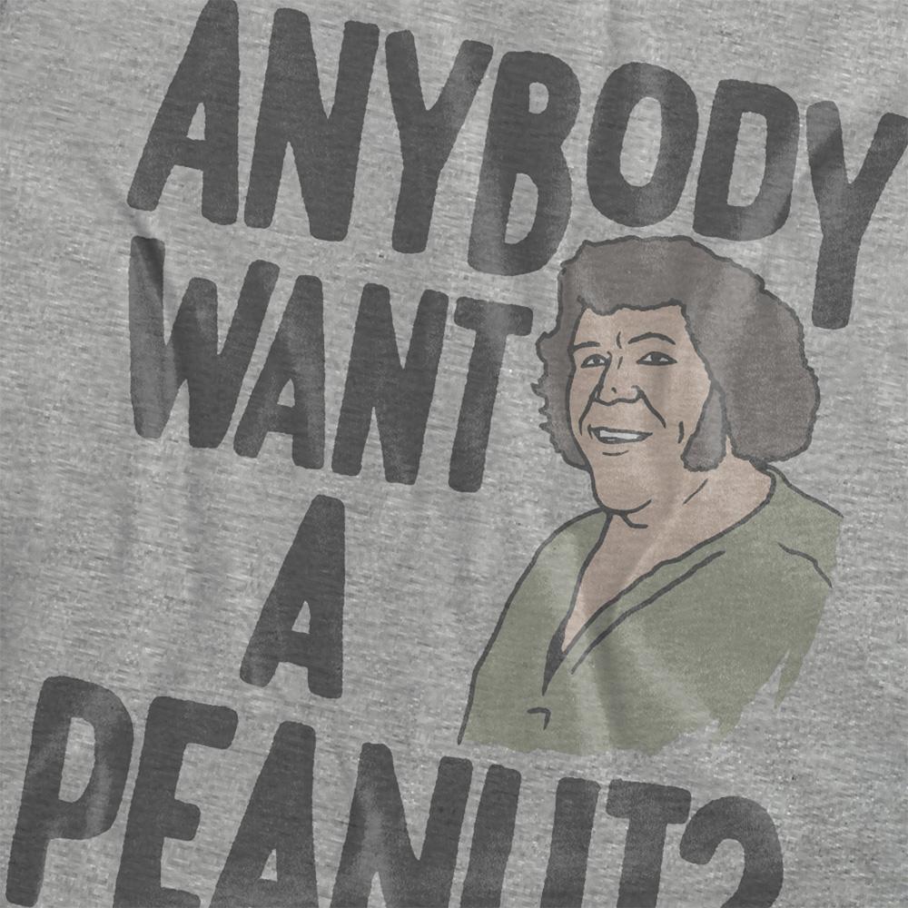 Athletic - Side - The Princess Bride Womens-Ladies Anybody Want A Peanut? T-Shirt