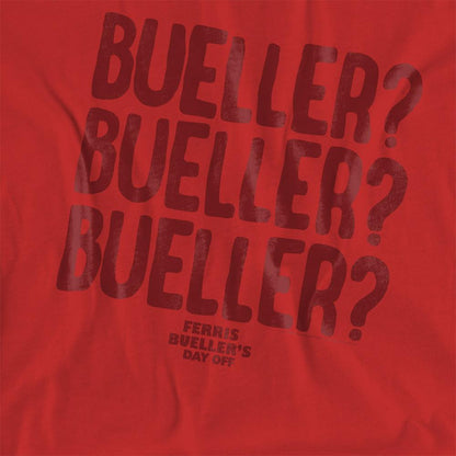 Red - Side - Ferris Bueller´s Day Off Womens-Ladies The Ben Stein T-Shirt