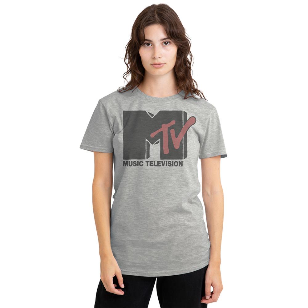 Athletic - Lifestyle - MTV Womens-Ladies Logo T-Shirt