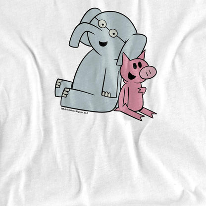Athletic Heather - Side - The Pigeon Womens-Ladies Gerald & Piggie T-Shirt