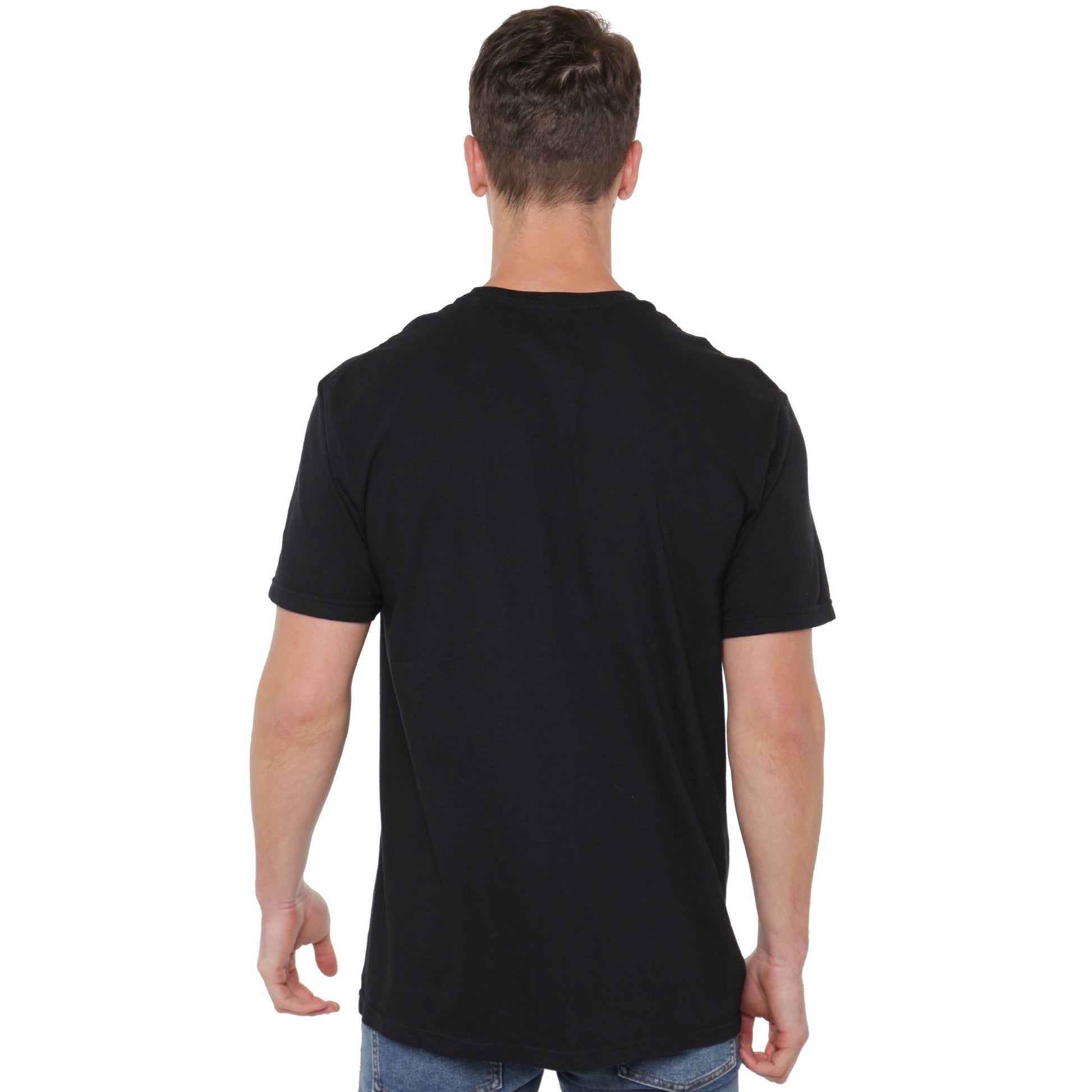Black - Lifestyle - Star Wars Mandalorian Mens No Coffee No Talkie Grogu T-Shirt
