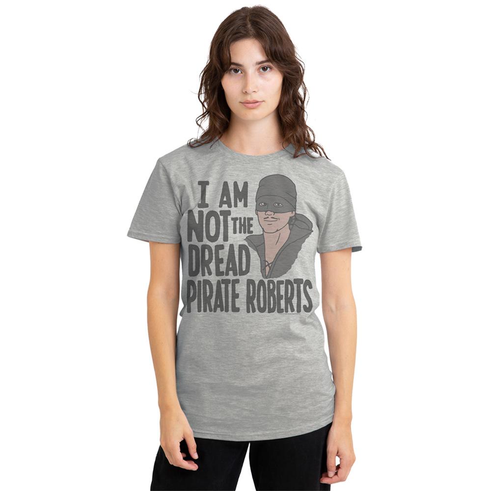 Athletic Heather - Side - The Princess Bride Womens-Ladies Dread Pirate Roberts T-Shirt