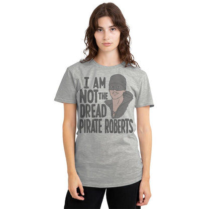 Athletic Heather - Side - The Princess Bride Womens-Ladies Dread Pirate Roberts T-Shirt