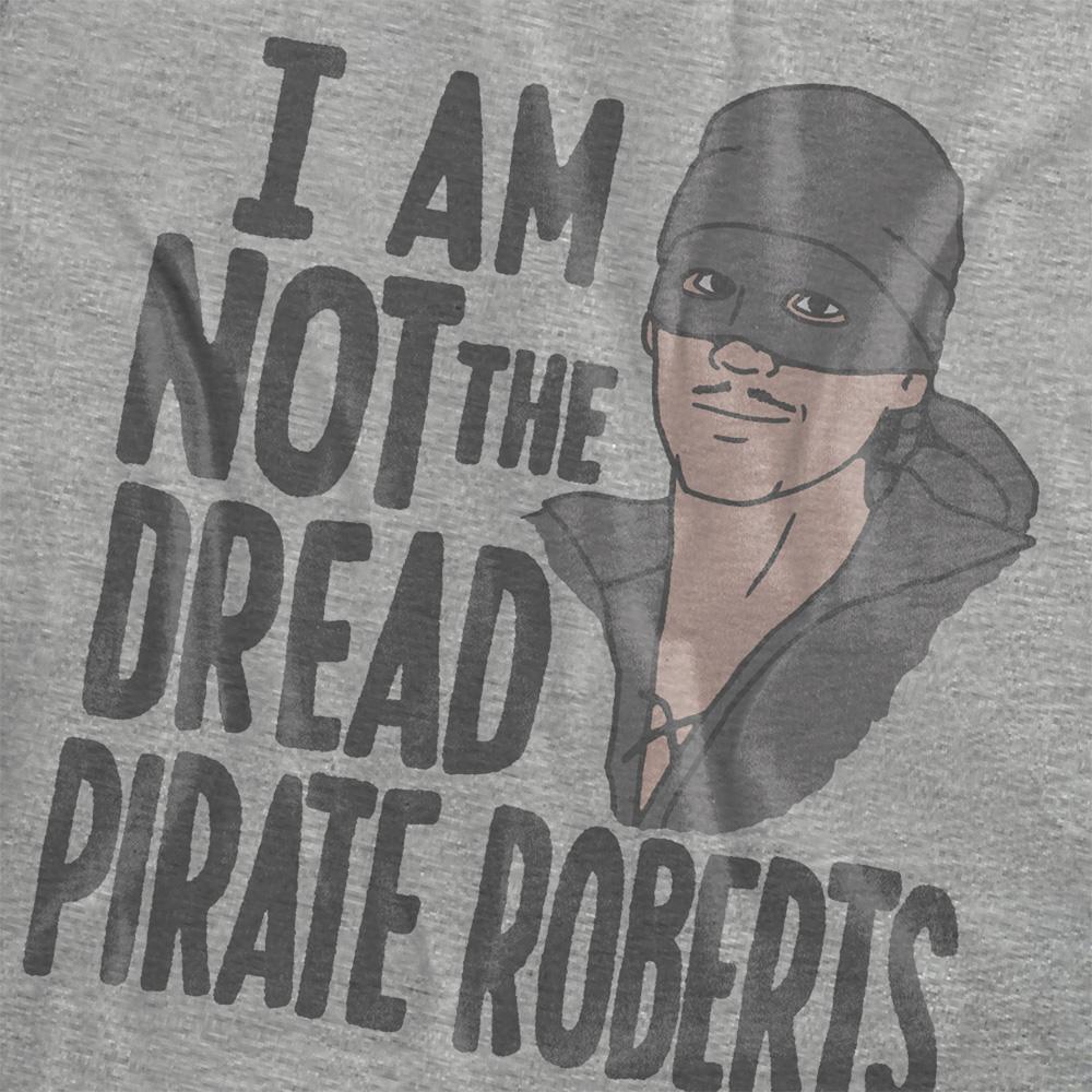 Athletic Heather - Pack Shot - The Princess Bride Womens-Ladies Dread Pirate Roberts T-Shirt
