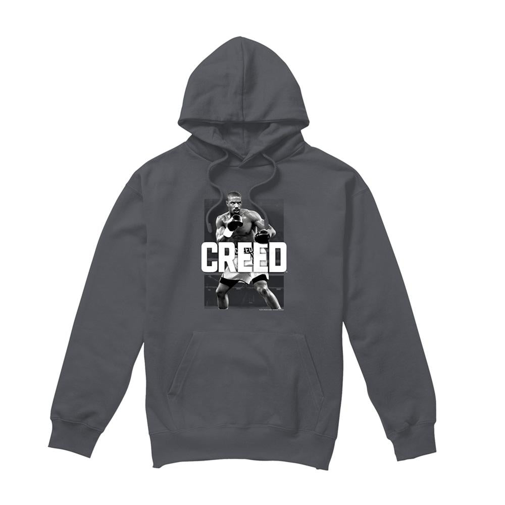 Charcoal - Front - Creed Unisex Adult Final Round Hoodie