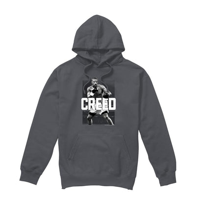 Charcoal - Front - Creed Unisex Adult Final Round Hoodie