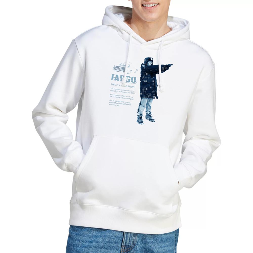 White - Side - Fargo Unisex Adult This Is A True Story Hoodie