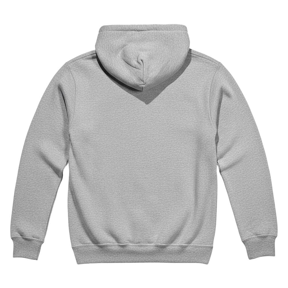 Athletic Heather - Back - Elephant & Piggie Unisex Adult Logo Hoodie