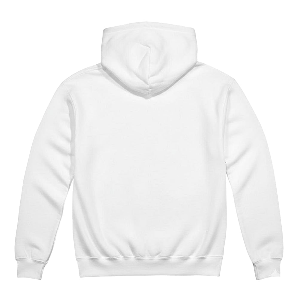 White - Back - Elephant & Piggie Unisex Adult Logo Hoodie