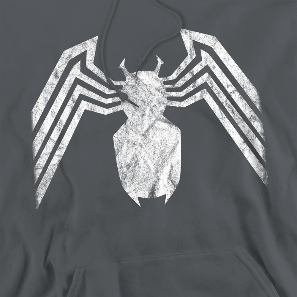 Charcoal - Pack Shot - Venom Unisex Adult Emblem Hoodie