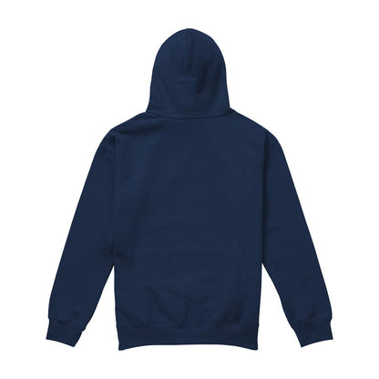 Navy - Back - Venom Unisex Adult Emblem Hoodie