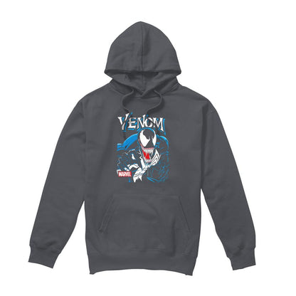 Charcoal - Front - Venom Unisex Adult Antihero Hoodie